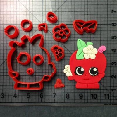 Shopkins Apple Blossom Cutter Set 3 inch