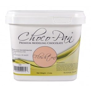 Choco-Pan Premium Modeling Chocolate 2 Pounds Fleshtone