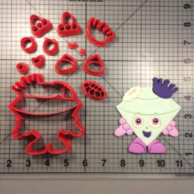 Shopkins Gemma Stone Cutter Set 3 inch