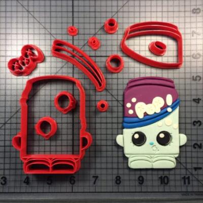 Shopkins Soda Pops Cutter Set 3 inch