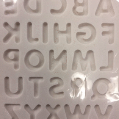 Alphabet Silicone Mold