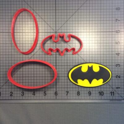 Batman Logo 7" Cookie Cutter Set