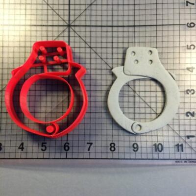 Handcuffs  3" Cookie Cutter