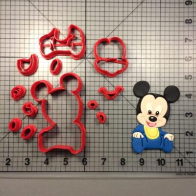Mickey Mouse Baby 3" Cookie Cutter Set