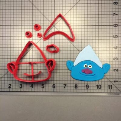 Trolls - Biggie 3″ Cookie Cutter Set