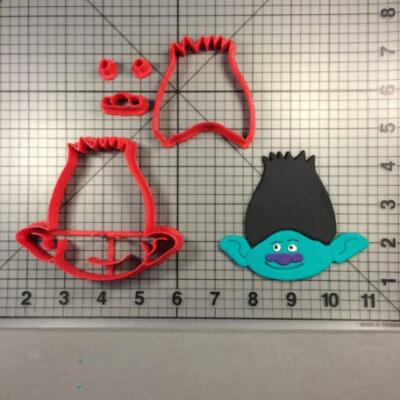 Trolls - Branch 3″ Cookie Cutter Set
