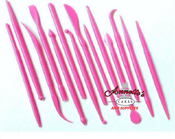 Plastic Sculpting Tools - 14 pieces