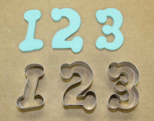 Bubble Numbers Full Set Cutter
