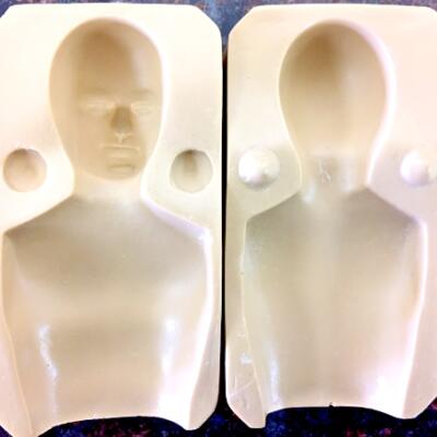 Male Torso Resin Mold