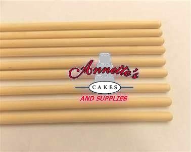 7 inch Wooden Dowels - Slightly Pointed