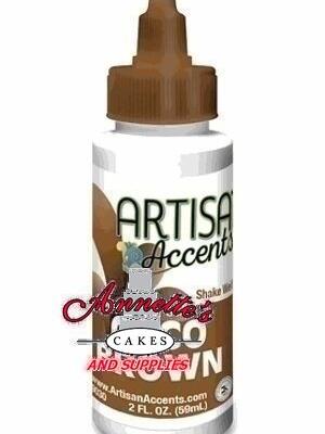 Artisan Accents Gel Colors 2 oz - Coco Brown