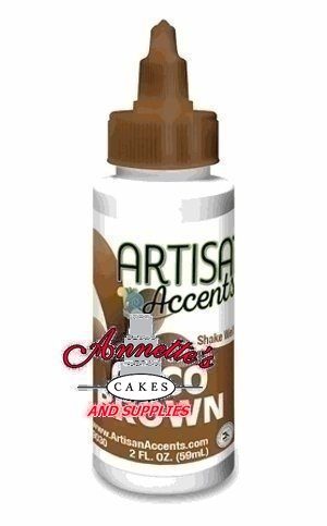Artisan Accents Gel Colors 2 oz - Coco Brown
