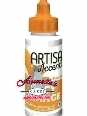 Artisan Accents Gel Colors 2 oz - Juicy Orange