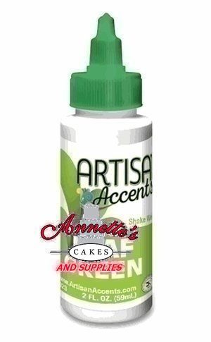 Artisan Accents Gel Colors 2 oz - Leaf Green