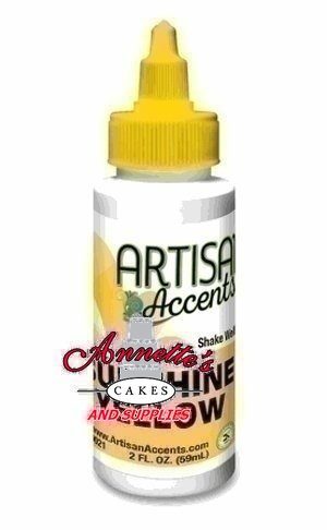 Artisan Accents Gel Colors 2 oz - Sunshine Yellow