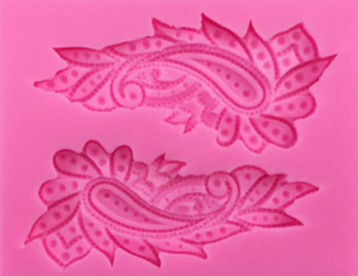 Silicone Mold Decorative Set Scroll #106 - Image 2