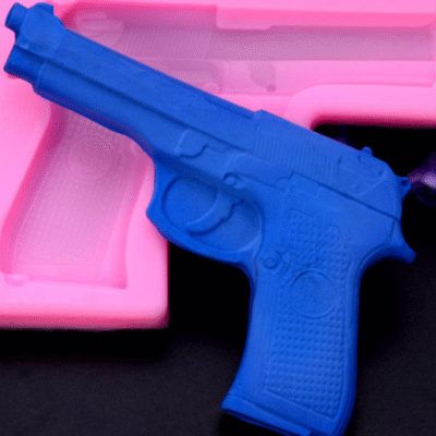 Realistic Gun Silicone Mold