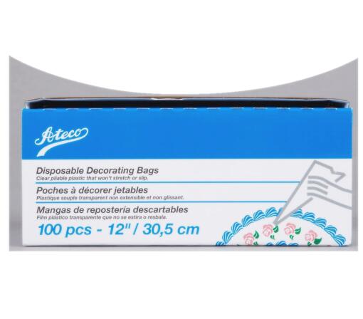 ATECO Disposable Decorating Bags - 100pc 12"