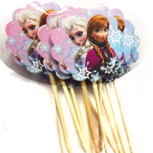 Disney Frozen Sisters Cotton Candy Ice Decorating Picks
