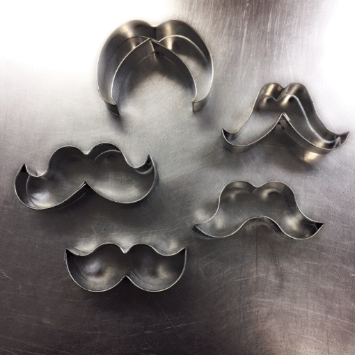 Mustache Cutter 2in Vary Size Set