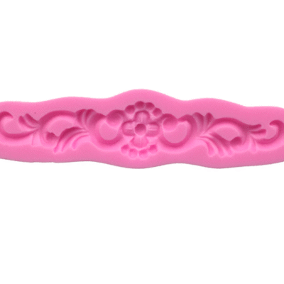 Silicone Mold Decorative Set Scroll #109
