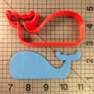 Baby Whale Outline Cutter Set 5.5 inch