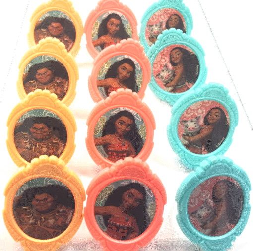 Moana Three Colors Cupcake Rings