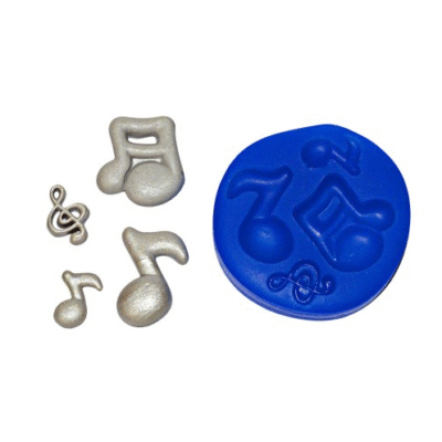 Musical Notes SH133 Silicone Mold