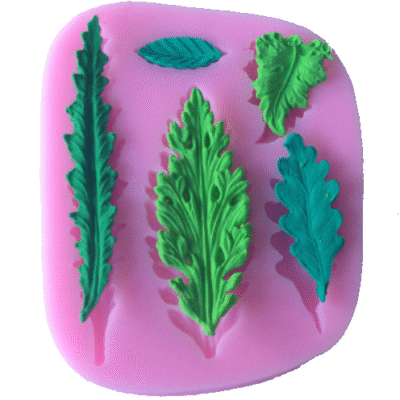 Leaves Embosser Variety Silicone Mold