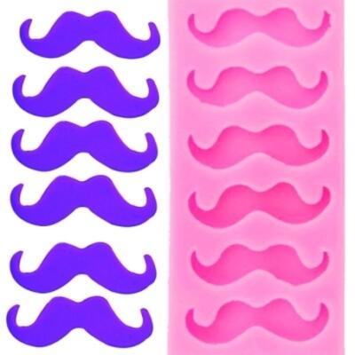 Cute Mustaches/Moustaches Silicone Mold