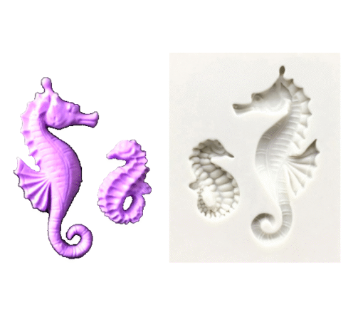 Seahorse Duo Silicone Mold