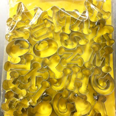 Bubble Capital Letters Cutter Set