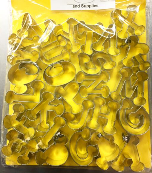 Bubble Capital Letters Cutter Set