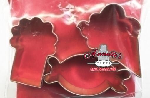 M Cupcake or Popcorn / Candy / Cone Cutter Set