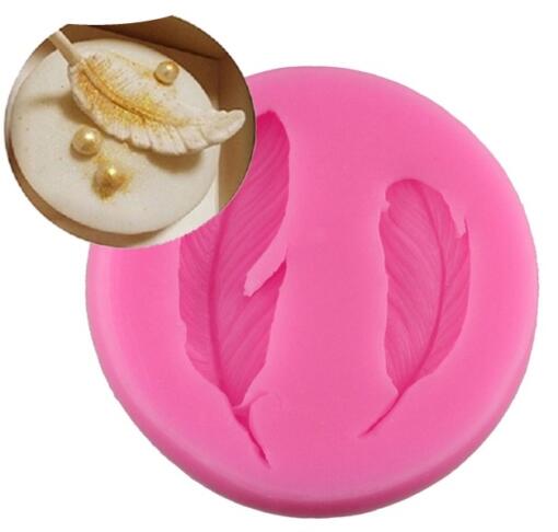 Duo Feather Design Silicone Mold