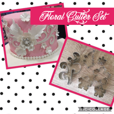 M Damask Arabesque Scroll Cutters Set