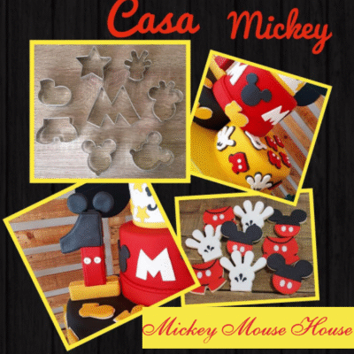 M Disney's Mickey Mouse Club House Cutter Set