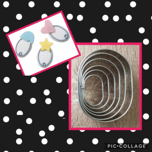 M Ovals Cutter Set