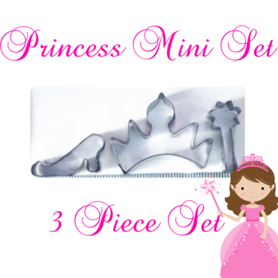 M Princess Crown / Heel / Wand Cutters Set