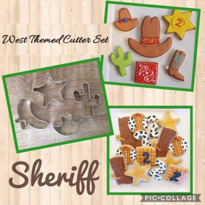 M Sheriff Wild West Cutters Set