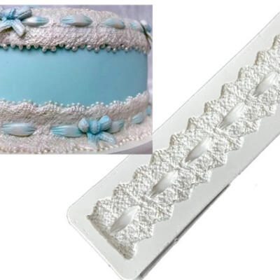 Double Vintage Lace Silicone Mold
