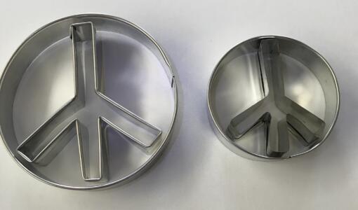 M 2ct Peace Symbol Cutter Set