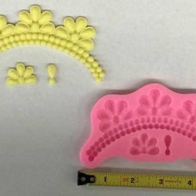 Crown Necklace Silicone Mold