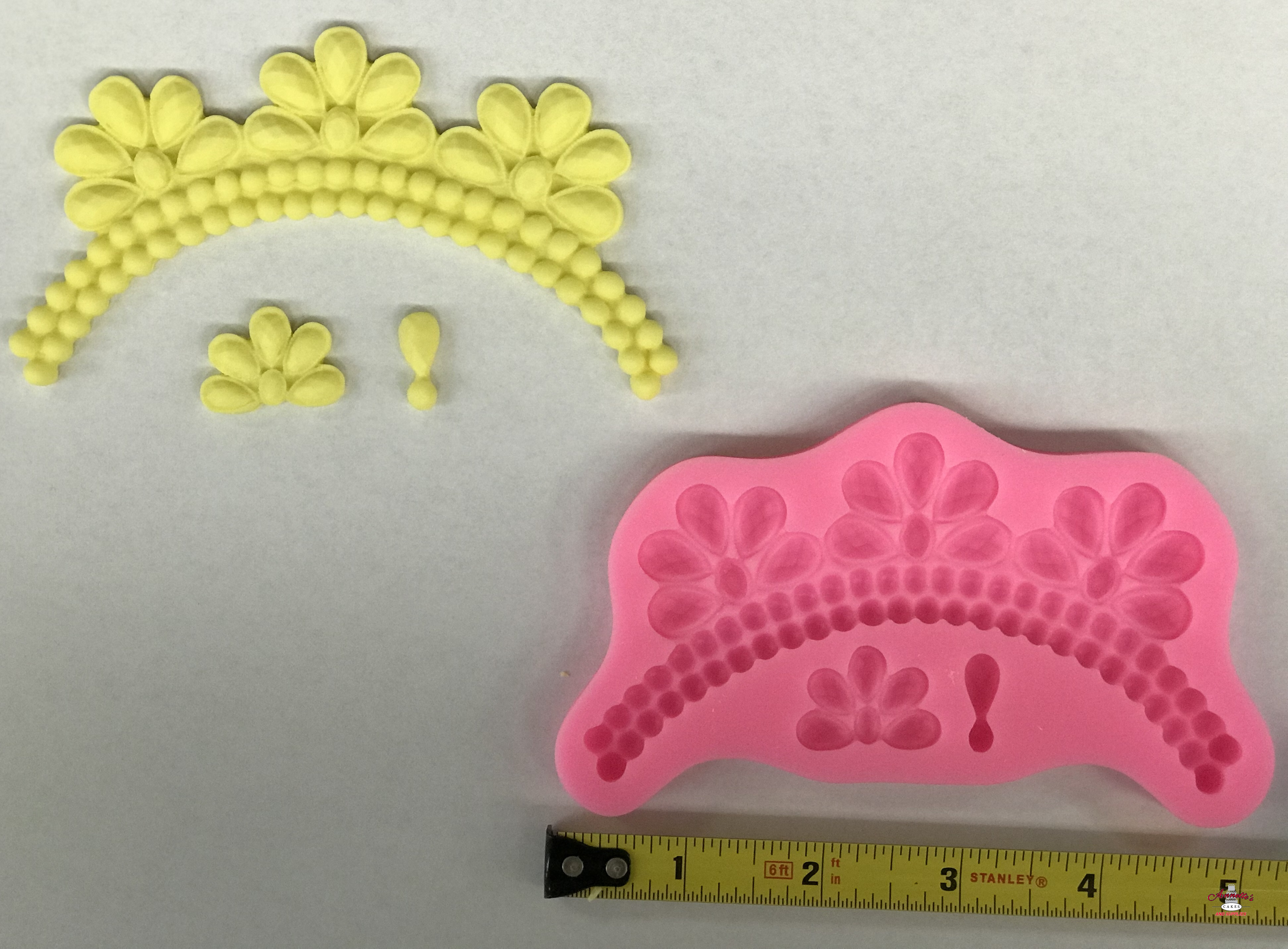 Crown Necklace Silicone Mold