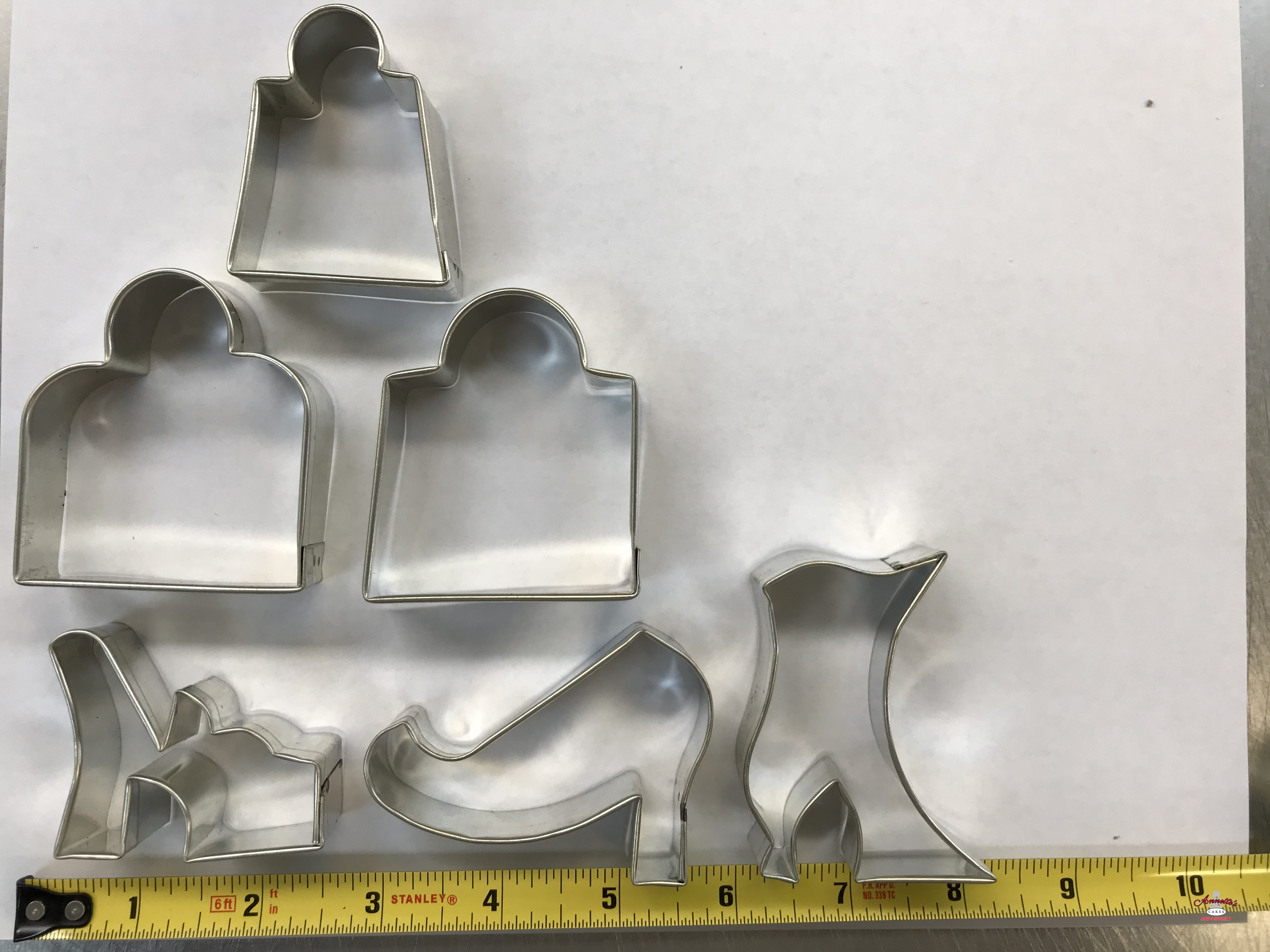 M Purse and Shoes Cutter Set