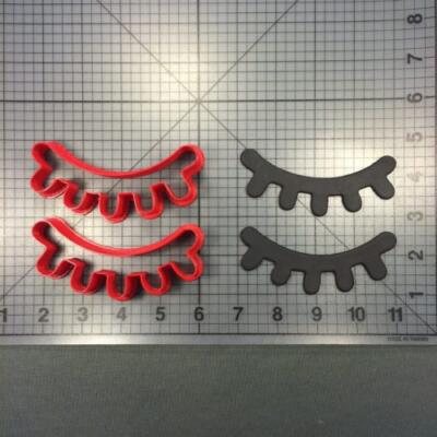 Eye Lash Cutter is shown along with intended result