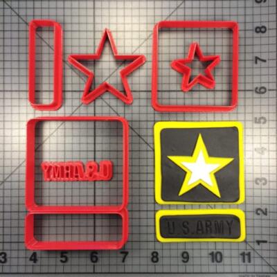 US Army 101 Cutter is shown along with intended result.