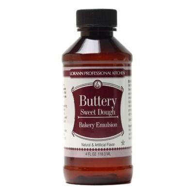 Buttery Sweet Dough Bakery Emulsion 4 Oz By Lorann