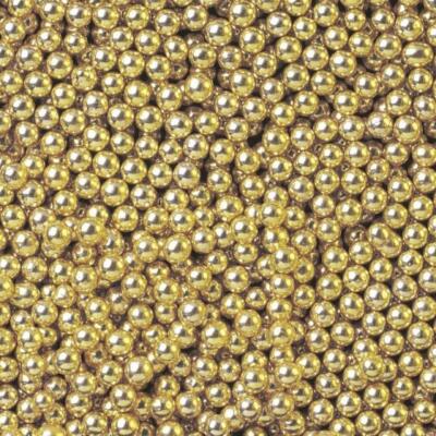 Gold Dragees 4mm 1.5 oz