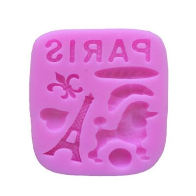 Paris Themed Silicone Mold